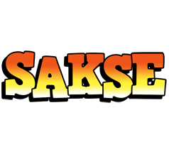 Sakse sunset logo