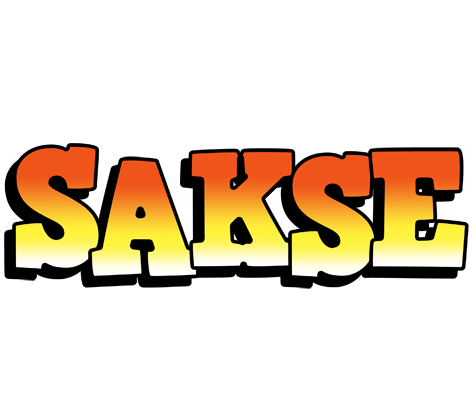Sakse sunset logo