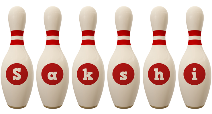 Sakshi bowling-pin logo