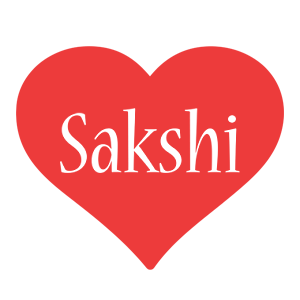 Sakshi love logo