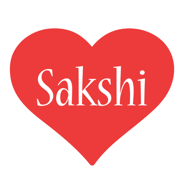 Sakshi love logo
