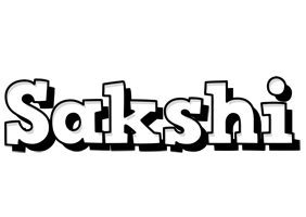 Sakshi snowing logo