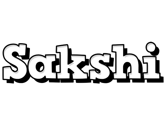 Sakshi snowing logo