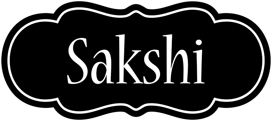 Sakshi welcome logo