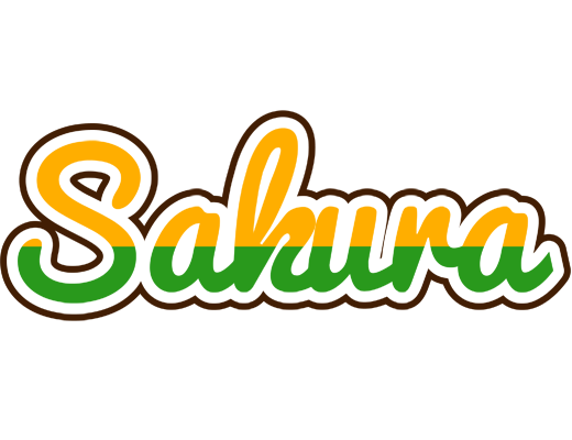Sakura banana logo