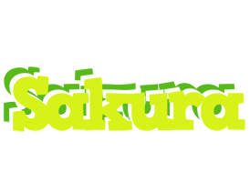 Sakura citrus logo