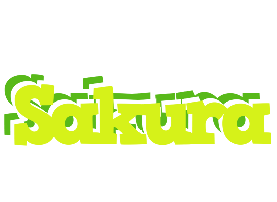 Sakura citrus logo