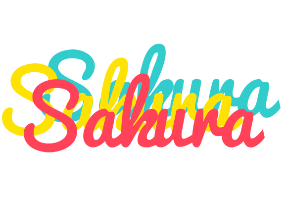 Sakura disco logo