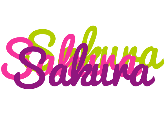 Sakura flowers logo