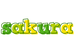 Sakura juice logo