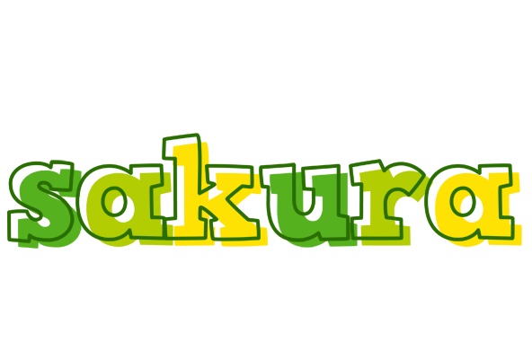 Sakura juice logo