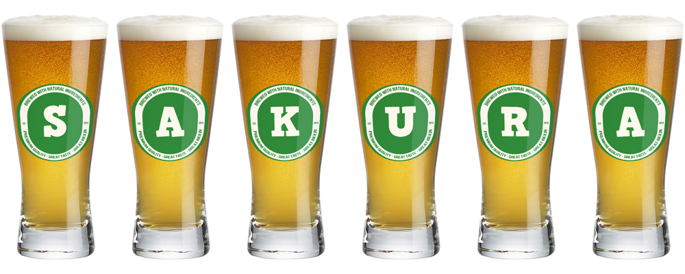 Sakura lager logo