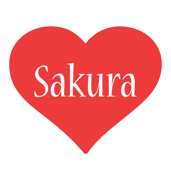 Sakura love logo