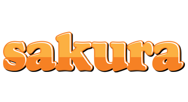 Sakura orange logo