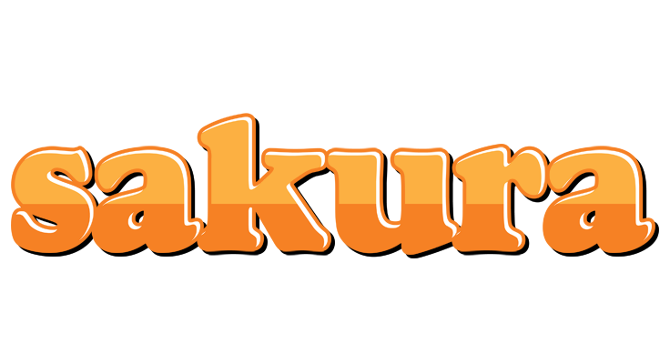 Sakura orange logo