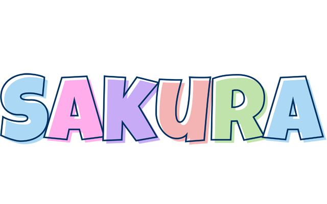 Sakura pastel logo