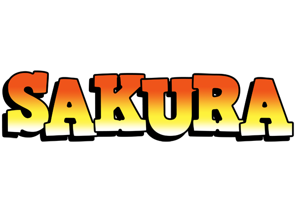Sakura sunset logo