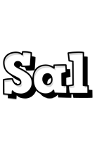 Sal snowing logo