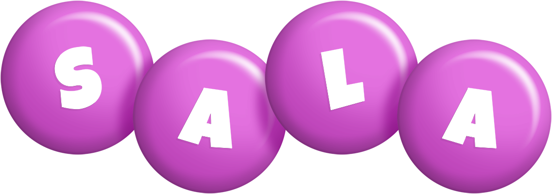 Sala candy-purple logo