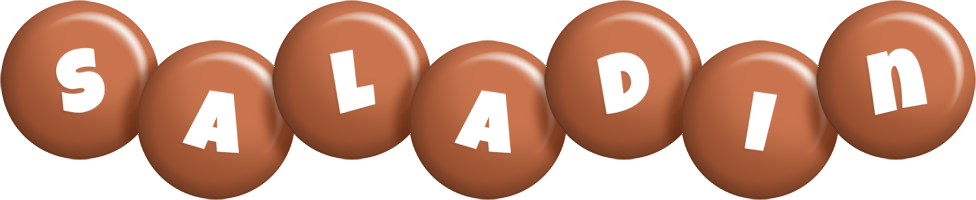 Saladin candy-brown logo