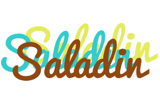 Saladin cupcake logo