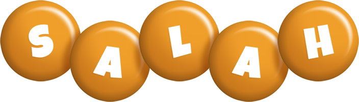 Salah candy-orange logo