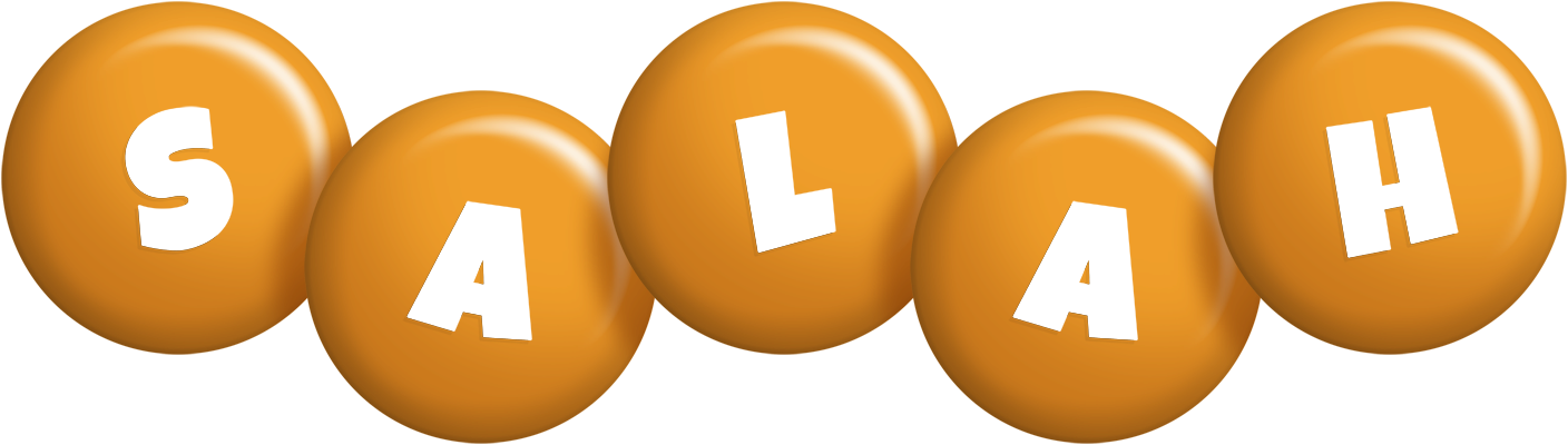 Salah candy-orange logo