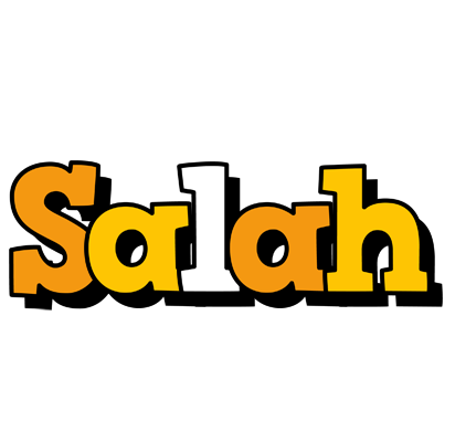 Salah cartoon logo