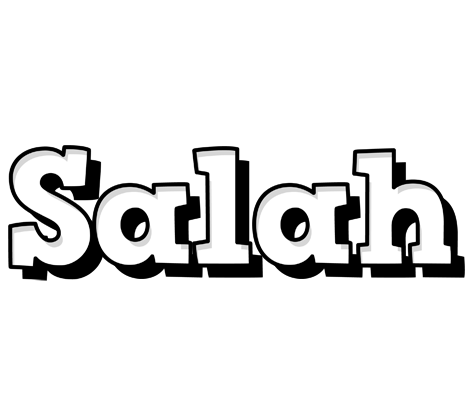 Salah snowing logo
