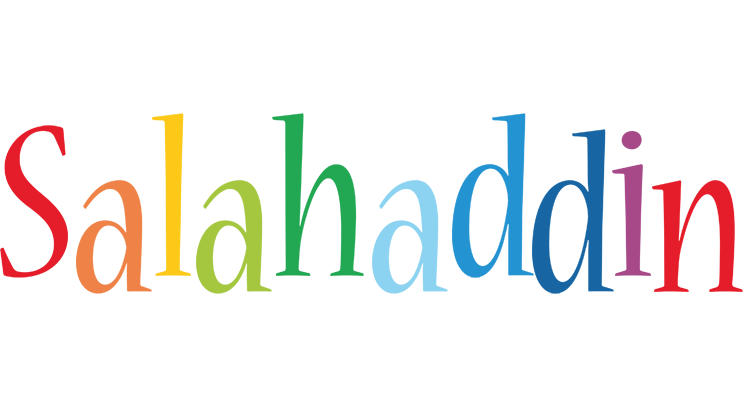 Salahaddin birthday logo