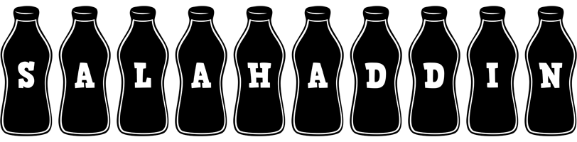 Salahaddin bottle logo