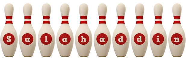 Salahaddin bowling-pin logo