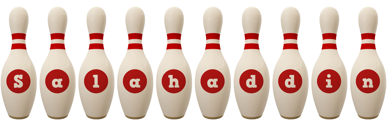 Salahaddin bowling-pin logo