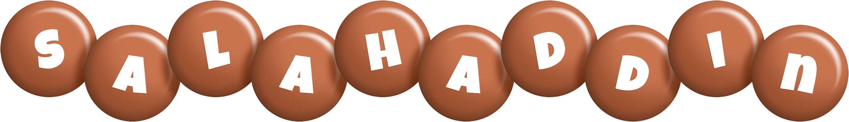 Salahaddin candy-brown logo