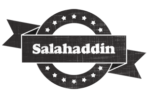 Salahaddin grunge logo