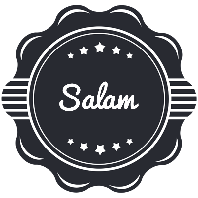 Salam badge logo