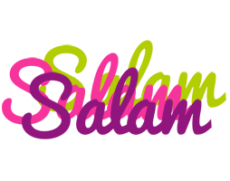 Salam flowers logo