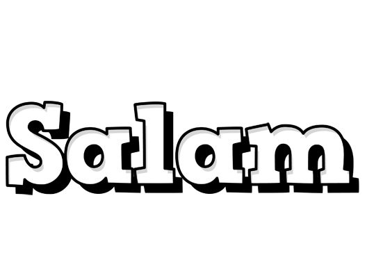 Salam snowing logo