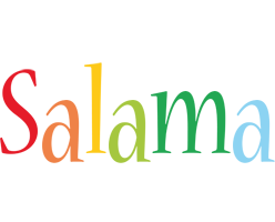 Salama birthday logo