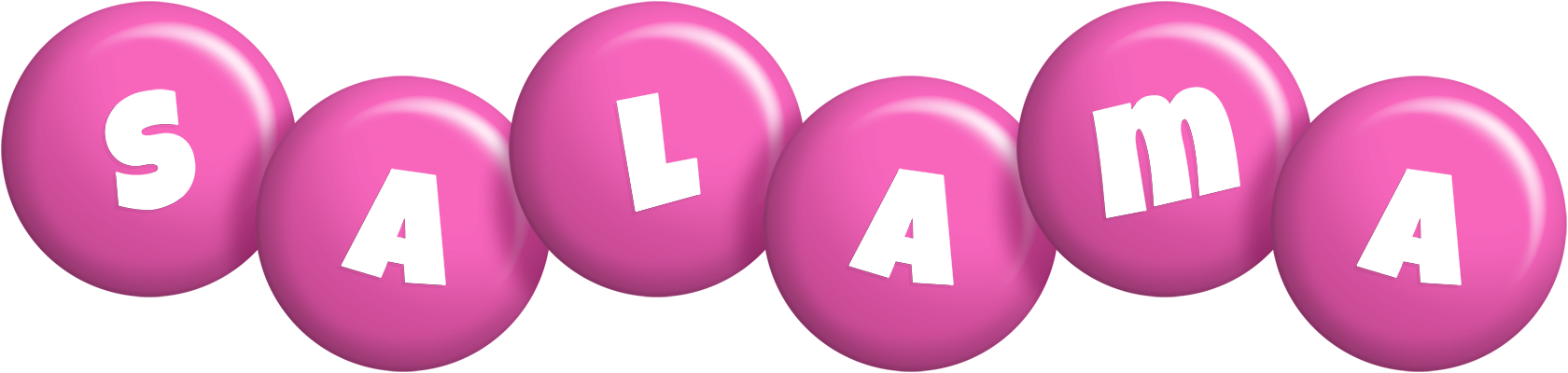 Salama candy-pink logo