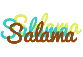 Salama cupcake logo