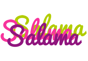 Salama flowers logo