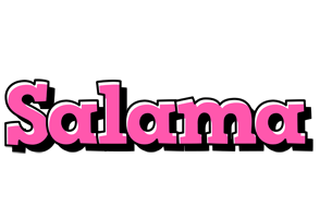 Salama girlish logo