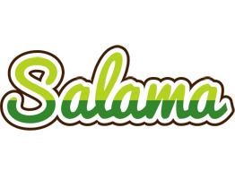 Salama golfing logo