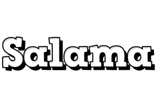 Salama snowing logo