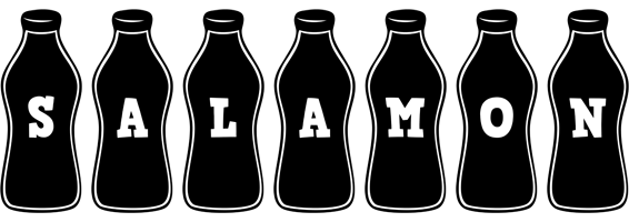 Salamon bottle logo