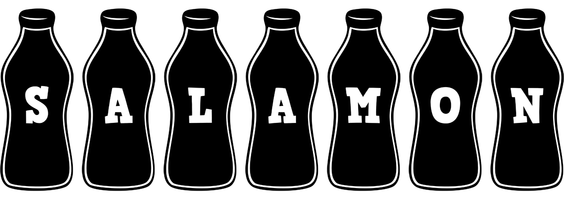 Salamon bottle logo