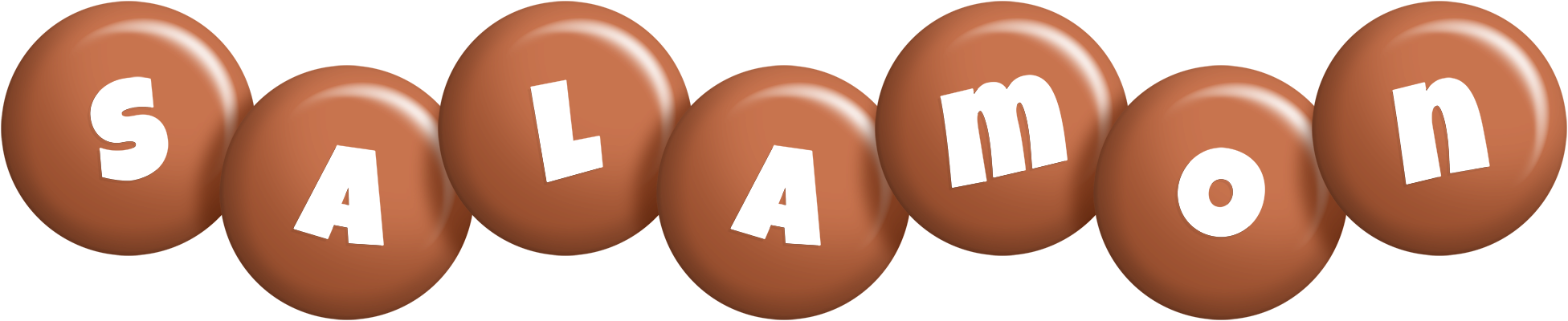 Salamon candy-brown logo