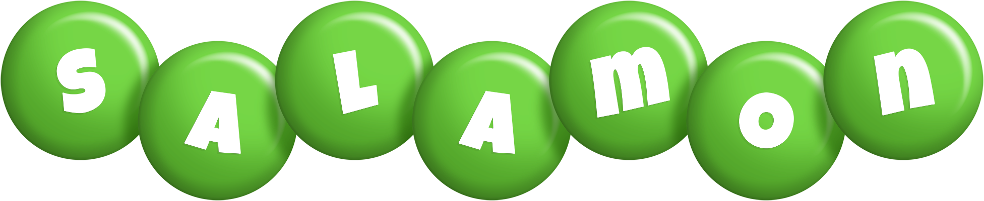 Salamon candy-green logo