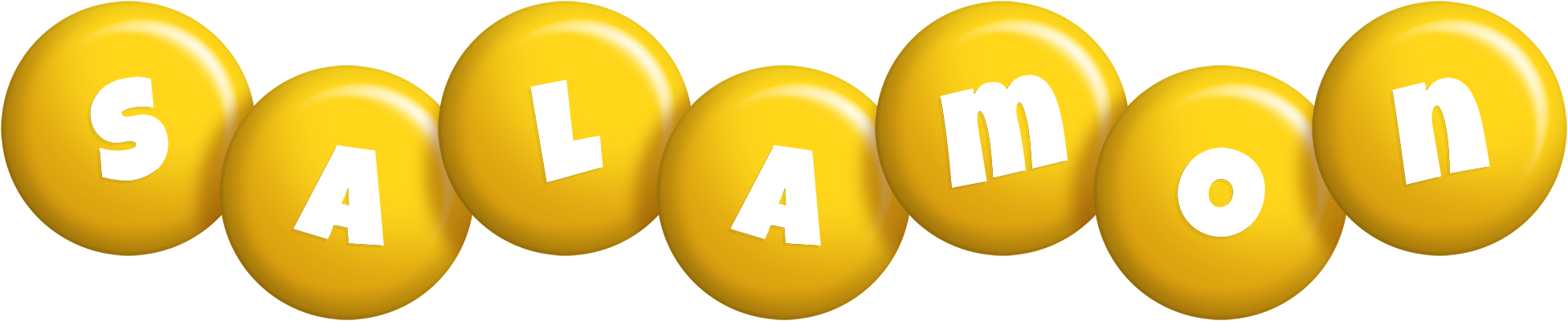 Salamon candy-yellow logo
